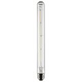 Satco 8 Watt T9 LED Lamp, Clear, Medium Base, 90 CRI, 2700K, 120 Volts S21358